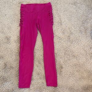 Dark Pink Leggings
